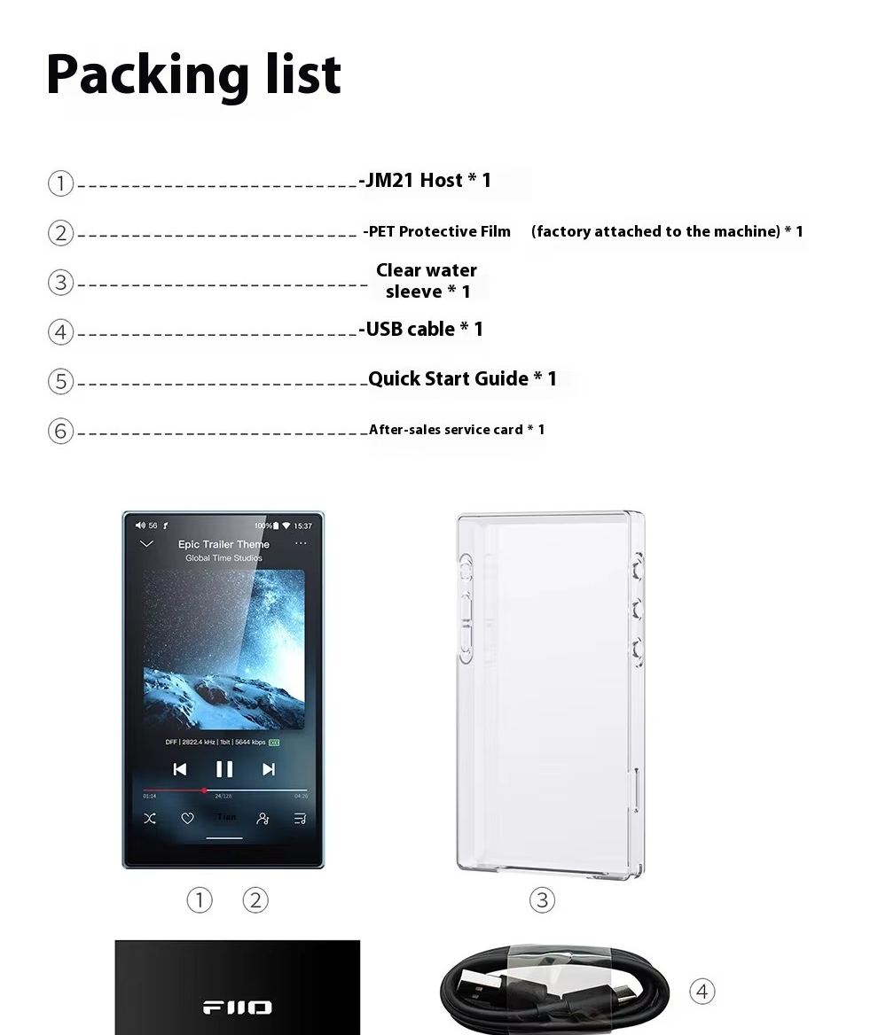 FiiO JM21 (64G) Refurbished